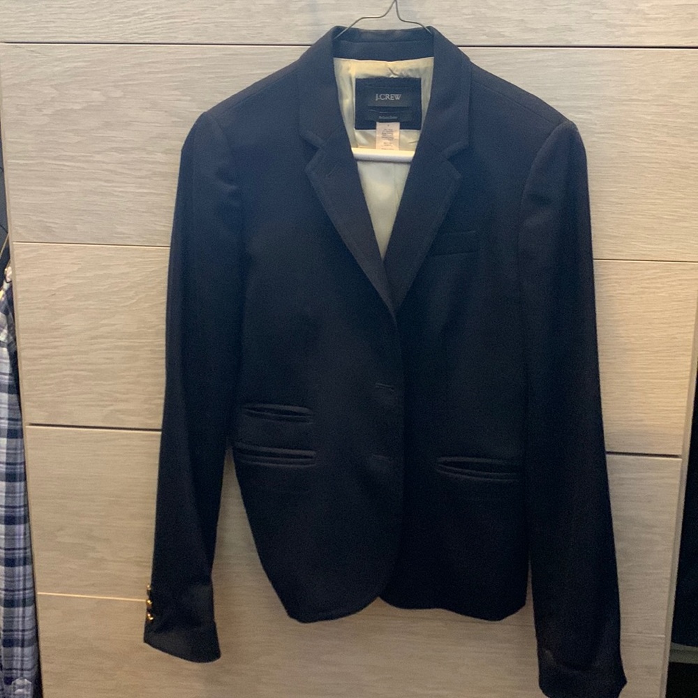 J Crew Schoolboy Blazer in navy blue